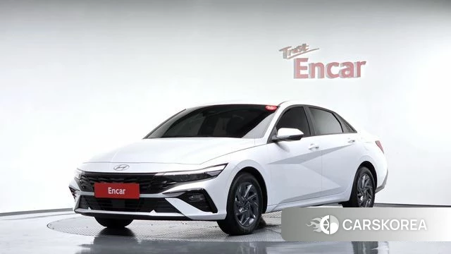 Hyundai The New Avante (CN7) 2025 Белый из Кореи