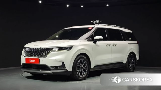 Kia Carnival 4th generation 2023 Белый из Кореи