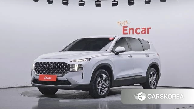 Hyundai The New Santa Fe 2022 Белый из Кореи