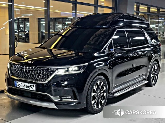 Kia Carnival 4th generation 2023 Черный из Кореи