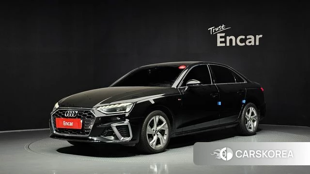 Audi A4 (B9) 2020 Черный из Кореи
