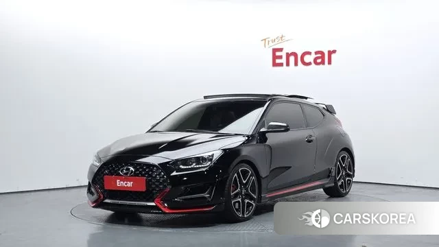 Hyundai Veloster (JS) 2021 Черный из Кореи