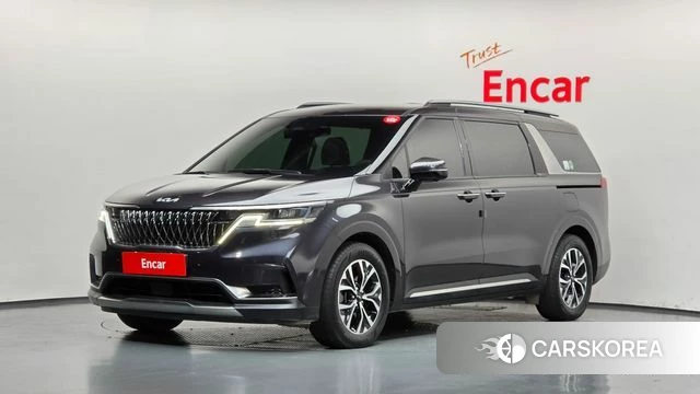 Kia Carnival 4th generation 2023 Серый из Кореи