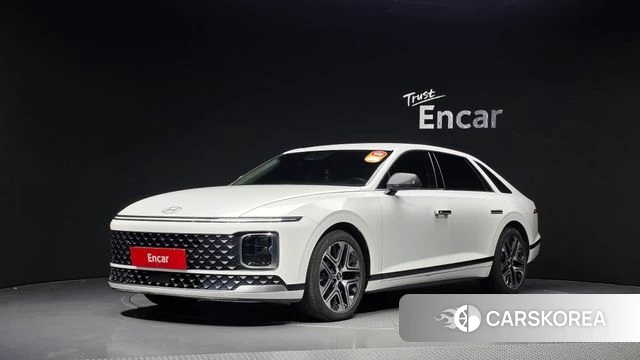Hyundai Grandeur (GN7) 2023 Белый из Кореи