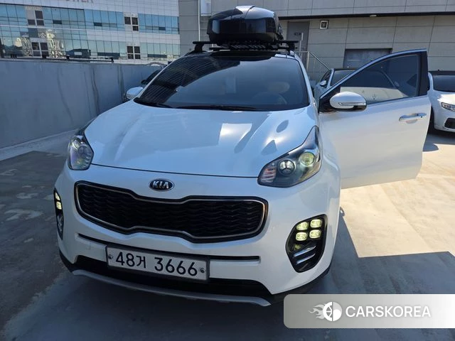 Kia Sportage 4th Generation 2018 Белый из Кореи