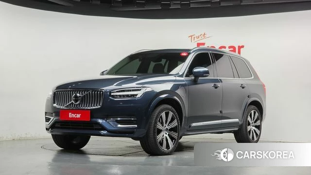 Volvo XC90 second Generation 2022 Синий из Кореи