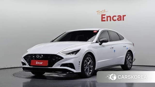Hyundai Sonata (DN8) 2022 Белый из Кореи