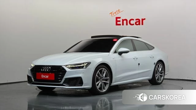 Audi A7 (4K) 2020 Белый из Кореи