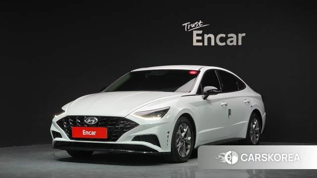Hyundai Sonata (DN8) 2021 Белый из Кореи