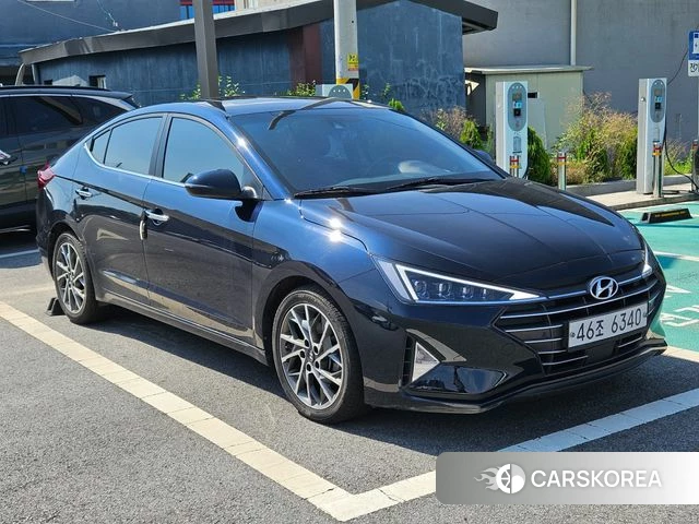Hyundai The New Avante AD 2019 Синий из Кореи