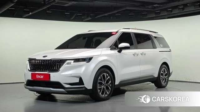 Kia Carnival 4th generation 2021 Белый из Кореи