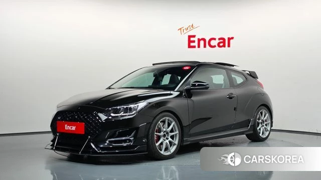 Hyundai Veloster (JS) 2021 Черный из Кореи