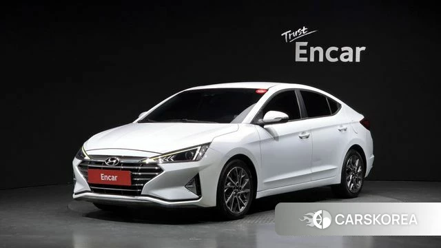 Hyundai The New Avante AD 2019 Белый из Кореи, фото 2