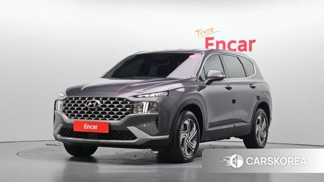 Hyundai The New Santa Fe 2022 Серый из Кореи