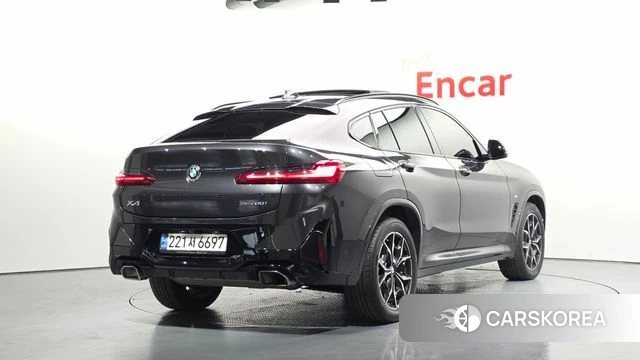 BMW X4 (G02) 2022 Серый из Кореи