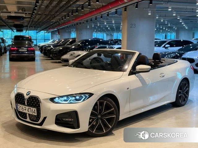 BMW 4 Series (G22) 2023 Белый из Кореи