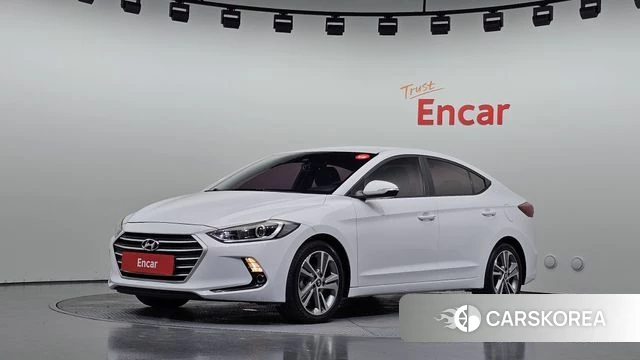 Hyundai Avante AD 2018 Белый из Кореи