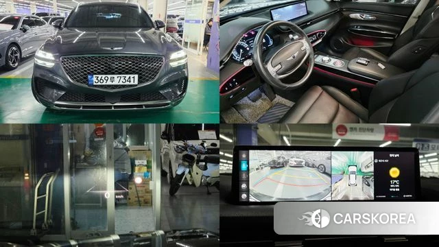 Genesis GV70 2022 Серый из Кореи
