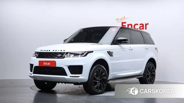 Land Rover Range Rover Sport 2nd Generation 2019 Белый из Кореи