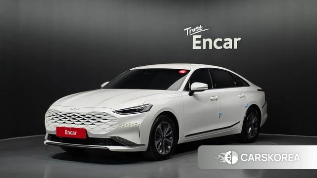 Kia K8 Hybrid 2022 Белый из Кореи