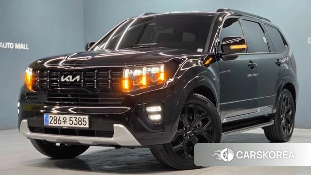 Kia Mohave Master 2023 Черный из Кореи