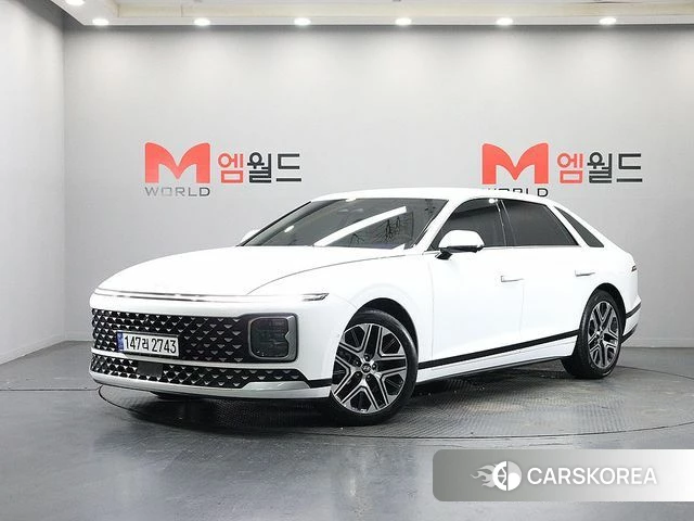 Hyundai Grandeur Hybrid (GN7) 2025 Белый из Кореи