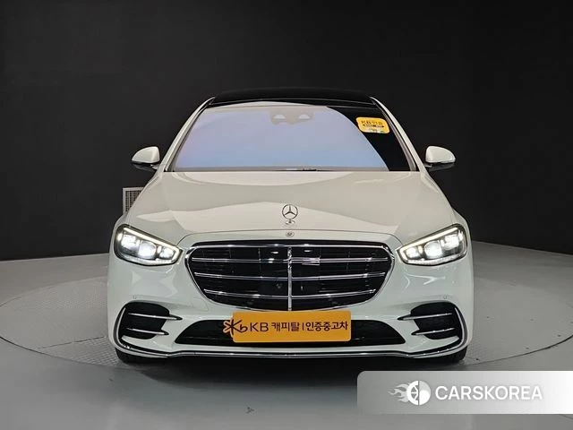 Mercedes-Benz S-Class W223 2023 Белый из Кореи