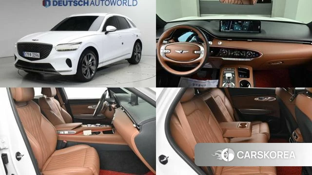Genesis GV70 2022 Белый из Кореи