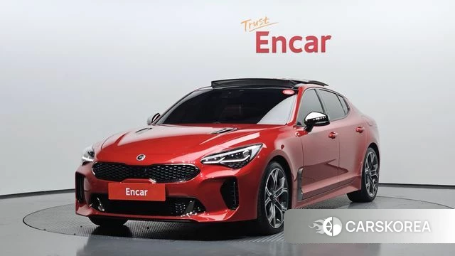 Kia Stinger 2019 Красный из Кореи