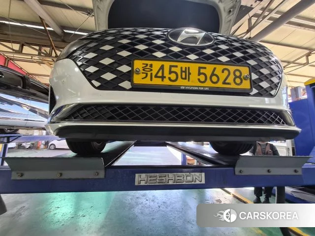 Hyundai The New Grandeur IG 2021 Белый из Кореи