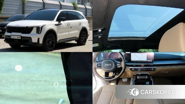 Kia The New Sorento 4th Generation 2024 Белый из Кореи