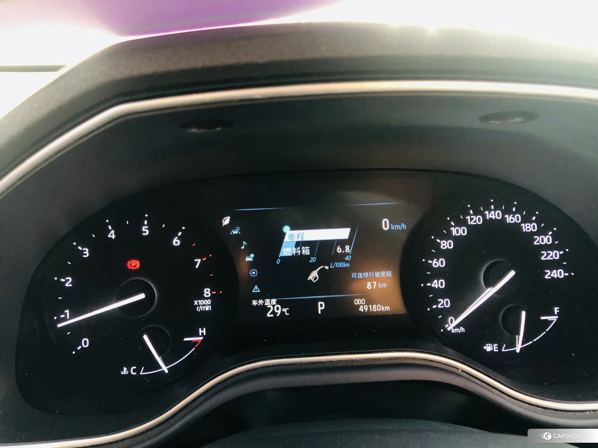 Toyota Avalon 2019 Черный из Китая