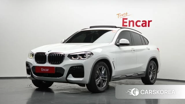 BMW X4 (G02) 2021 Белый из Кореи