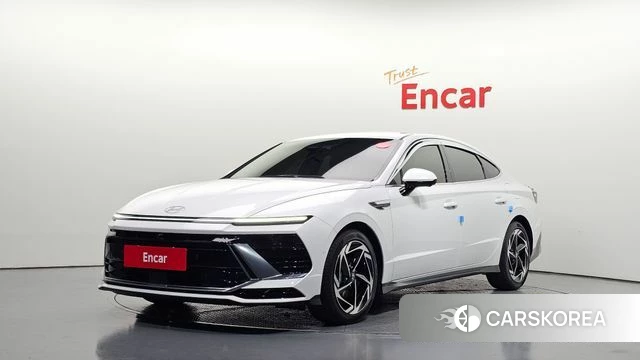Hyundai Sonata D Edge Hybrid (DN8) 2024 Белый из Кореи
