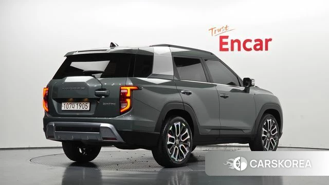 Ssangyong Torres 2022 Зеленый из Кореи