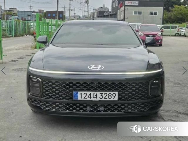 Hyundai Grandeur Hybrid (GN7) 2023 Серебристо-серый из Кореи