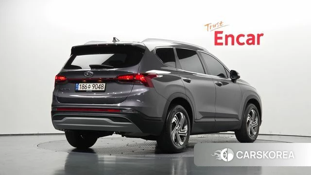 Hyundai The New Santa Fe 2021 Серый из Кореи