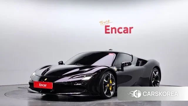 Ferrari SF90 Stradale 2021 Черный из Кореи