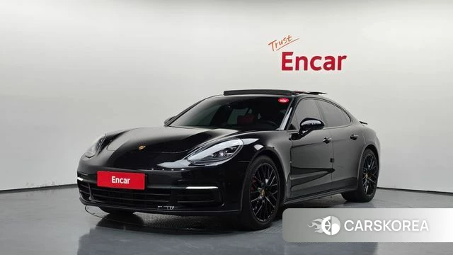 Porsche Panamera (971) 2018 Черный из Кореи