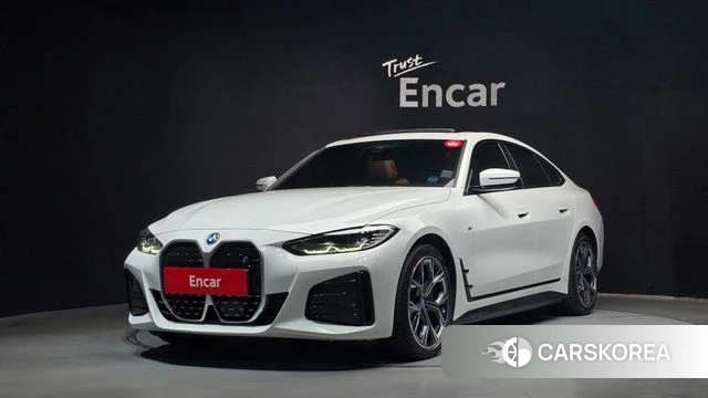BMW i4 2022 Белый из Кореи