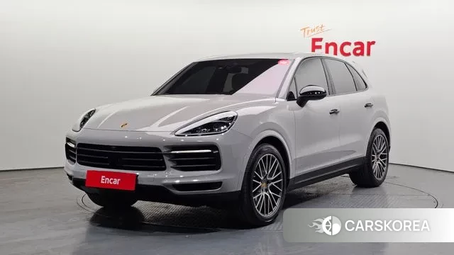 Porsche Cayenne (PO536) 2023 Серебристо-серый из Кореи