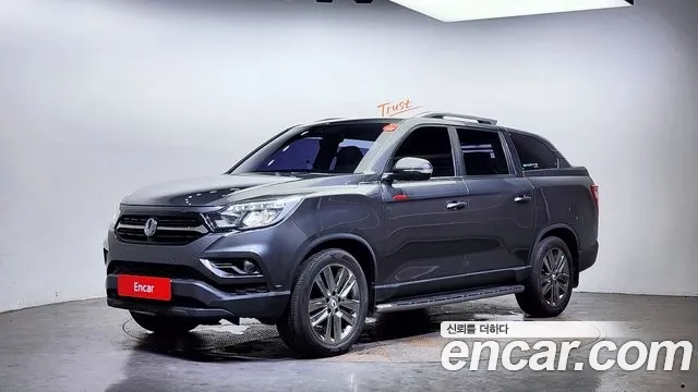 Ssangyong Rexton Sports 2018 Серый из Кореи