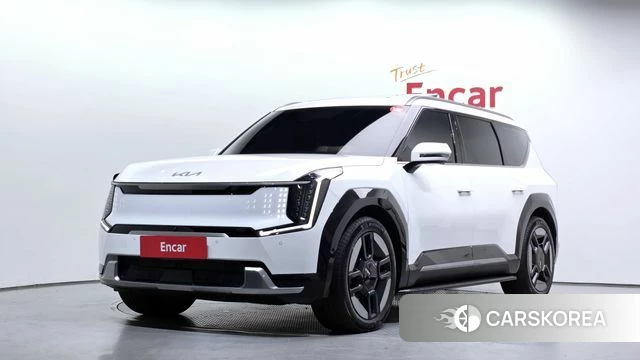 Kia EV9 2023 Белый из Кореи