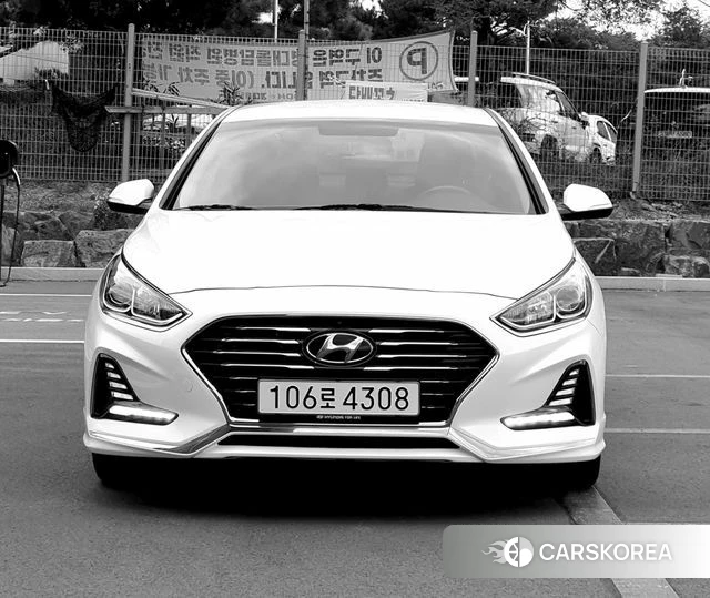 Hyundai Sonata New Rise 2018 Белый из Кореи