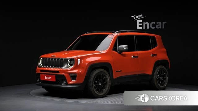 Jeep Renegade 2020 Оранжевый из Кореи