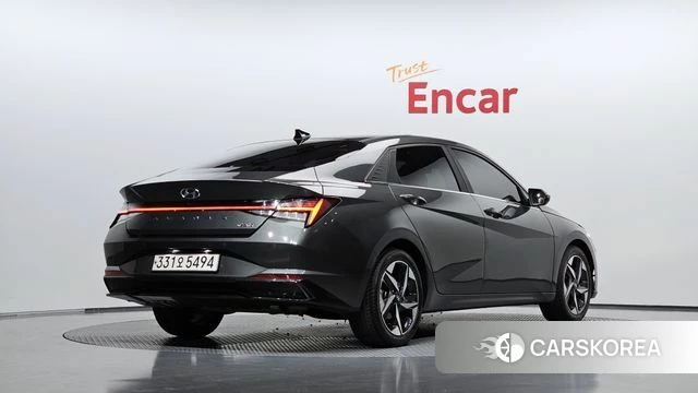 Hyundai Avante Hybrid (CN7) 2020 Серый из Кореи