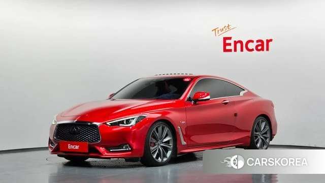 Infiniti Q60 (CV37) 2018 Красный из Кореи