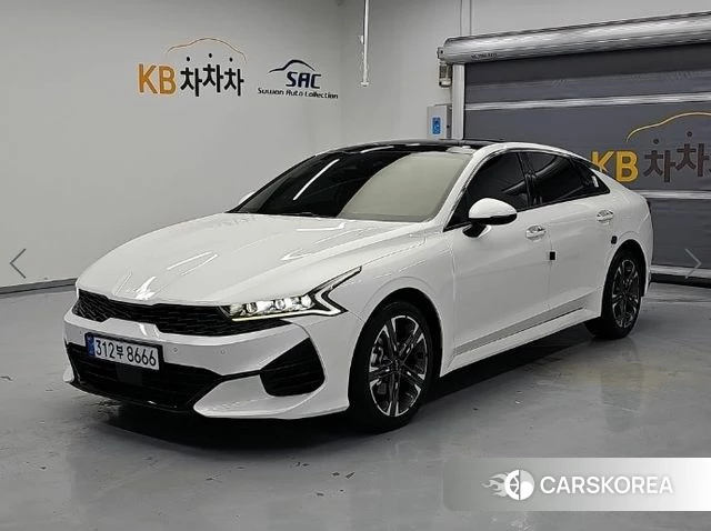 Kia K5 3rd generation 2022 Белый из Кореи