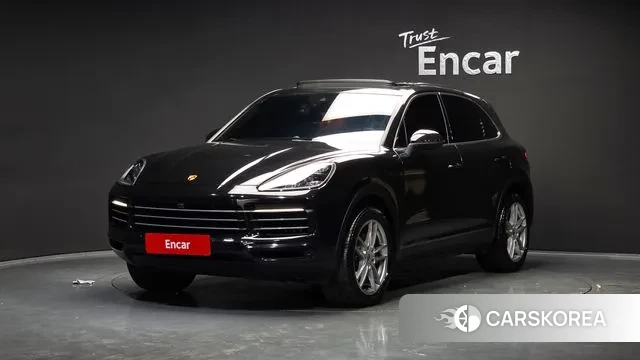 Porsche Cayenne (PO536) 2019 Черный из Кореи