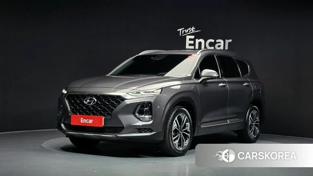 Hyundai Santa Fe TM 2018 Серый из Кореи